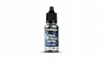 Vallejo Vallejo: 77.180 - True Metallic Metal - Airbrush - Obsidian Juodas (18 ml)