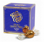 Willie's Cacao - jūros druskos ir karamelės pieninio &scaron;okolado perlai, 150 g