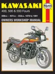 KNYGA John Haynes Kawasaki 400, 500 & 550 Fours (79 - 91)