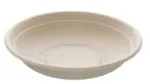 Multi BePulp apvalus padėklas 750 ml &Oslash;209xH42 mm, pagamintas i&scaron; cukranendrių i&scaron;spaudų, be PFAS, natūralus, 4 pakuotės po 75 vnt./dėžė