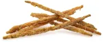 Hau&Miau Pausesnack skanėstas &scaron;unims, rūkytos odos lazdelė apvyniota vi&scaron;tiena, 30 cm, 500g