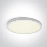 32W LED lubinis &scaron;viestuvas, baltas, 2700/3200/4000K, dimeriuojamas, 62006BD/W/V