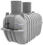 Watercare Aps Kietųjų dalelių surinkimo talpykla 4 m&sup3;, žema, su DX35-5 10PE