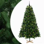 Dirbtinė kalėdinė eglutė su rutuliuku 210 cm 300 LED