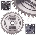 Powermat Deimantinė diskinė lentpjūvė medienai 160x20 40z TDD-160x20x40Z