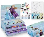 Undercover Frozen art rinkinys, FROZEN dėžutė, lagaminas su priedais, 44 vnt