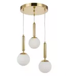 Lubinis &scaron;viestuvas Toolight Pakabinamas Lubų &Scaron;viestuvas G179-3cp Gold