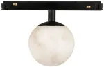 5W LED &scaron;viestuvas į magnetinę sistemą ZAMBELIS MAGNETIC, juodos/marmuro sp., 2700K, DALI, 26119
