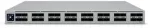 &Scaron;akotuvas Ubiquiti ECS-Core | Switch | 1x GbE RJ45, 32x 100G QSFP28