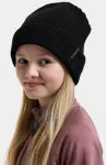 Didriksons megzta kepurė BUZ KIDS BEANIE - Juodas (I&scaron;ankstinis užsakymas)