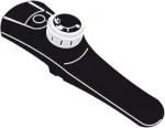 Silit atsarginė dangčio rankena slėginei viryklei Sicomatic&reg; econtrol &Oslash; 18 ir 22 cm, plastikas, juoda