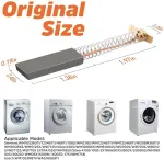 Jamber skalbimo ma&scaron;inos angliniai &scaron;epetėliai elektriniams varikliams 12.3 x 4.8 x 35 mm variklio angliniai &scaron;epetėliai bosch siemens 39 39s39l serijos 2 vnt. elektrinio įrankio dalis elektrinio variklio angliniai &scaron;epetėliai