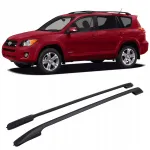 53/75 Toyota Rav4 Iii Xa30 2005-2012 Juodi stogo relingai oem stiliaus