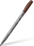 Staedtler 375-76 kaligrafijos pigmentinis pluo&scaron;to galiuko ra&scaron;iklis, rudas, 2.00 mm kaligrafijos galiukas, pigmentinis auk&scaron;čiausios kokybės pie&scaron;imo ra&scaron;alas, atsparus vandeniui, vienas ra&scaron;iklis skirtas rankų ra&scaron;ymui