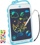 Youang 10 colių Lcd ra&scaron;ymo lenta, pie&scaron;imo lenta, žaislas 2 3 4 5 6 metų vaikams, i&scaron;trinama ra&scaron;ymo plan&scaron;etė, daugkartinis ra&scaron;ymas ir pie&scaron;imas mergaitėms ir berniukams (mėlyna)