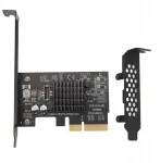 Usb 3.2 Gen 2 Type-c 20 Gb/s plėtimo plok&scaron;tė Asm3242 Lz valdymas