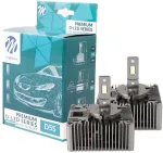 M-tech xenon D5s Led lemputės 6000k 35w Canbus Plug & Play 8400 liumenų