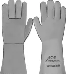 Ace Safeweld suvirinimo pir&scaron;tinės - apsauginės odinės pir&scaron;tinės suvirinimui - en 388/12477-11/xxl (1 vnt.)