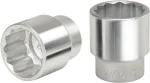 3/4" 12-kampė galvutė, trumpa, 42 mm