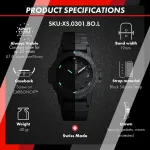 Luminox - Leatherback Sea Turtle - vyri&scaron;kas laikrodis - karinis laikrodis baltos spalvos su datos rodymu - 100 m atsparus vandeniui