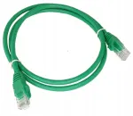 Lan kabelis 1m patchcord utp cat 5e tinklo rj45 internetinis žalias rj 45