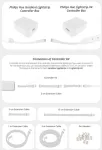 Light Solutions 6 kontaktų jungtis su 6 kontaktų jungtimi, skirta Philips Hue Lightstrip V4 ir Solo Lightstrip ap&scaron;vietimui - Led juostos Led ap&scaron;vietimas - balta (15 vnt.)