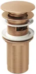 Praustuvo sifono vožtuvas Ravak Click-Clack, Rose Gold Brushed