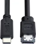 Nfhk Usb-c į Power Over Esata Dc5v adapteris Usb 3.0 į Hdd/ssd/odd Esatap keitiklis