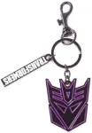 Difuzed Hasbro - Transformers - Decepticons Face metalinis raktų pakabukas, juodas, metalinis