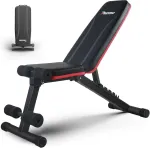 Pasyou sulankstomas, reguliuojamas, daugiafunkcinis treniruočių suoliukas, pasviręs suoliukas viso kūno treniruotėms, 7-in-1 fitneso suoliukas namams ar sporto salei, 230 kg keliamoji galia Pa300
