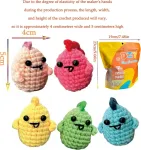 51buyoutgo dinozauro nėrimo rinkinys pradedantiesiems suaugusiems, gyvūnų lengvas "pasidaryk pats" pradedantiesiems nėrimas mielas juokingas pažengęs crochetta rankdarbių mezgimas hobis vaikams