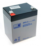 Mw Power MWPower MWS 12V 5Ah F1(187) AGM akumuliatorius, 5 metai