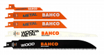 Bahco Tiesinio pjūklo geležtės Sandflex bimetal MIX medienai ir metalui komplektas 5vnt.