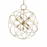 Pakabinamas &scaron;viestuvas Ideal Lux Suspended lamp with 7 lights KONSE, E27, auksinis color
