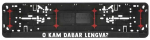 Automobilio numerių rėmelis "O kam dabar lengva?"