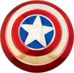 Rubies,Disney Rubinai - Kapitono Amerikos galvanizuotas metalinis 12 colių skydas (34947)