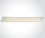 Sieninis &scaron;viestuvas 20W LED sieninis vonios &scaron;viestuvas, baltas, 3000K, IP44, 38120R/W/W