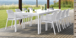 Lauko baldų komplektas NET/RIO - 8/210, Bianco