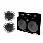 Coquette Accessories Coquette Chic Desire Lace Adhesive Nipple Covers Juodas - Elegant Design