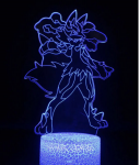 Lempa 3D Led Pokemon