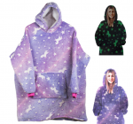 Tamsoje &scaron;viečiantis pledas - džemperis