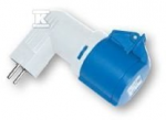 Pce ADAPTERIS ĮVESTIS: GN.16A/3P/230V I&Scaron;VESTIS: 16A 230V U