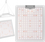 Hillvert Augalų augimo lempa viso spektro 30 x 24 cm 234 LED 110 W sidabrinė