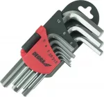 Dedra eiabriauniai raktai trumpi 1510mm rinkinys 9vnt CRV