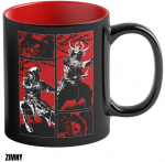 Cenega Heat Reveal Mug Good Loot Assassin's Creed: Shadows 450 ml Juodas, Raudona