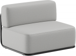 Sofa Sitsit Vieno Modulio Baldai, &Scaron;iaudai, 80x102x78 cm, Pilka