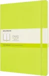 Moleskine Notes Classic XL 19x25 lygus 192 psl. BR citrinų žalia