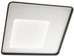 Lubinis &scaron;viestuvas 75W LED pavir&scaron;inis &scaron;viestuvas SINTESI, juodos/baltos sp., 3000/6000K, dimeriuojamas