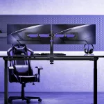 Spacetronik Amethyst laikiklis dviem monitoriams Spacetro SPAA120 10