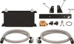 Mishimoto Alyvos au&scaron;intuvo komplektas Mishimoto Nissan 370Z 2009+ / Infiniti G37 2008+ (tik kupė) termostatinis juodas